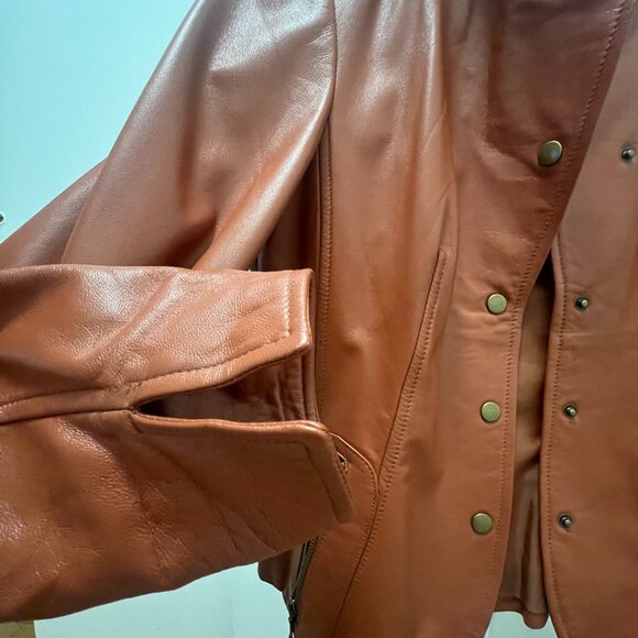 Mel & Lisa Leather Jacket - Picture 4 of 7